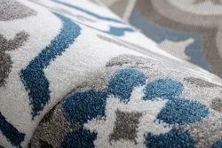 Teppich ALTER Porto Blumen blau