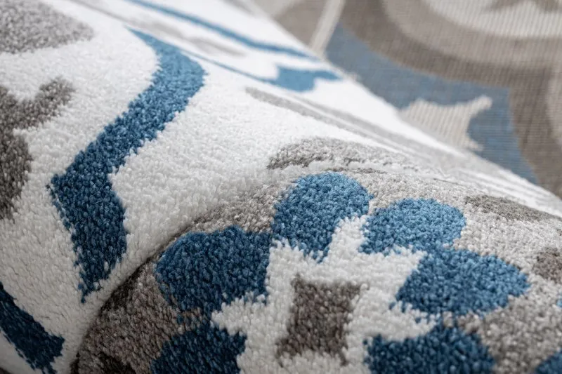 Teppich ALTER Porto Blumen blau