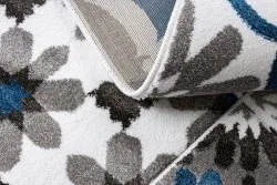 Teppich ALTER Porto Blumen blau