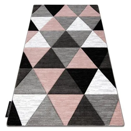 Teppich ALTER Rino Dreiecke rosa