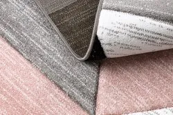 Teppich ALTER Rino Dreiecke rosa