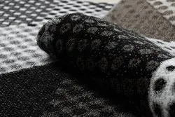 Teppich INTERO Geometrische Punkte grau