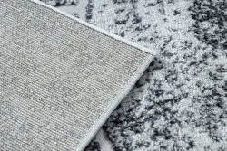 Modern MEFE Teppich 2783 Marmor - Strukturell zwei Ebenen aus Vlies grau