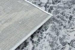 Modern MEFE Teppich 6182 Beton - Strukturell zwei Ebenen aus Vlies grau