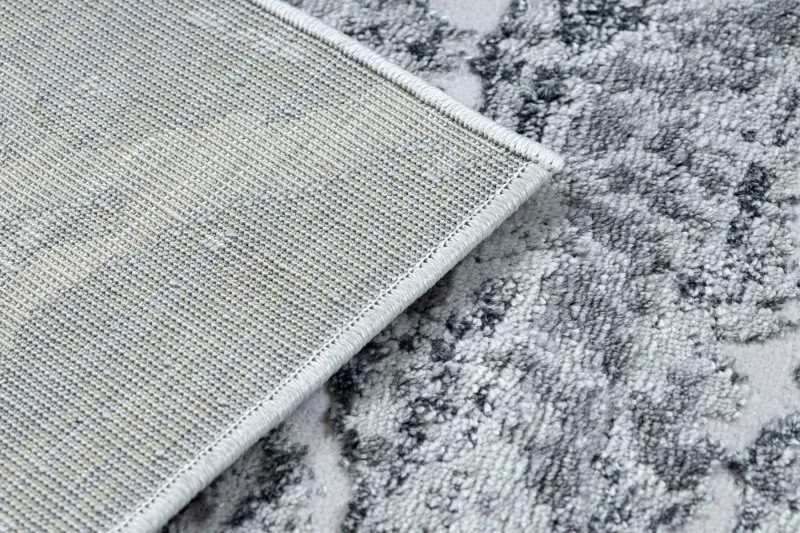 Modern MEFE Teppich 6182 Beton - Strukturell zwei Ebenen aus Vlies grau