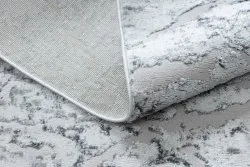 Modern MEFE Teppich 6182 Beton - Strukturell zwei Ebenen aus Vlies grau