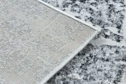 Modern MEFE Teppich 6184 Pflasterung Backstein - Strukturell zwei Ebenen aus Vlies dunkelgrau