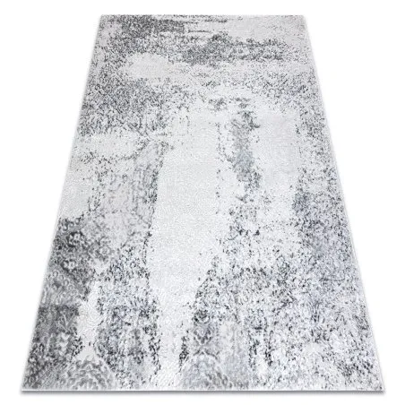 Modern MEFE Teppich 8731 Vintage - Strukturell zwei Ebenen aus Vlies grau