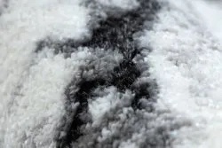 Modern Teppich COZY 8871 Marble, Marmor - Strukturell zwei Ebenen aus Vlies grau