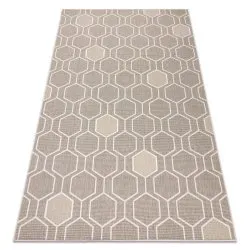 Teppich SPRING 20404558 Sechseck Sisal, geschlungen - beige