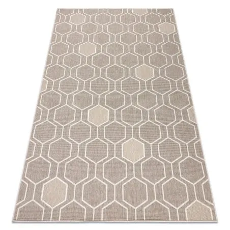 Teppich SPRING 20404558 Sechseck Sisal, geschlungen - beige