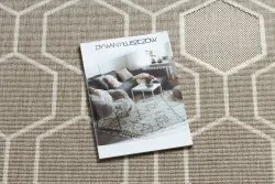 Teppich SPRING 20404558 Sechseck Sisal, geschlungen - beige