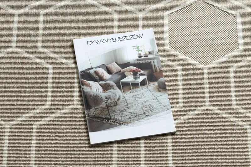 Teppich SPRING 20404558 Sechseck Sisal, geschlungen - beige