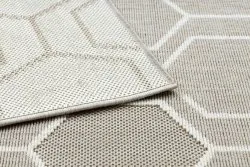 Teppich SPRING 20404558 Sechseck Sisal, geschlungen - beige