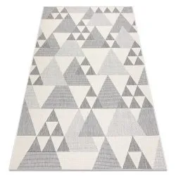 Teppich SPRING 20409662 Dreiecke, geschlungen - creme