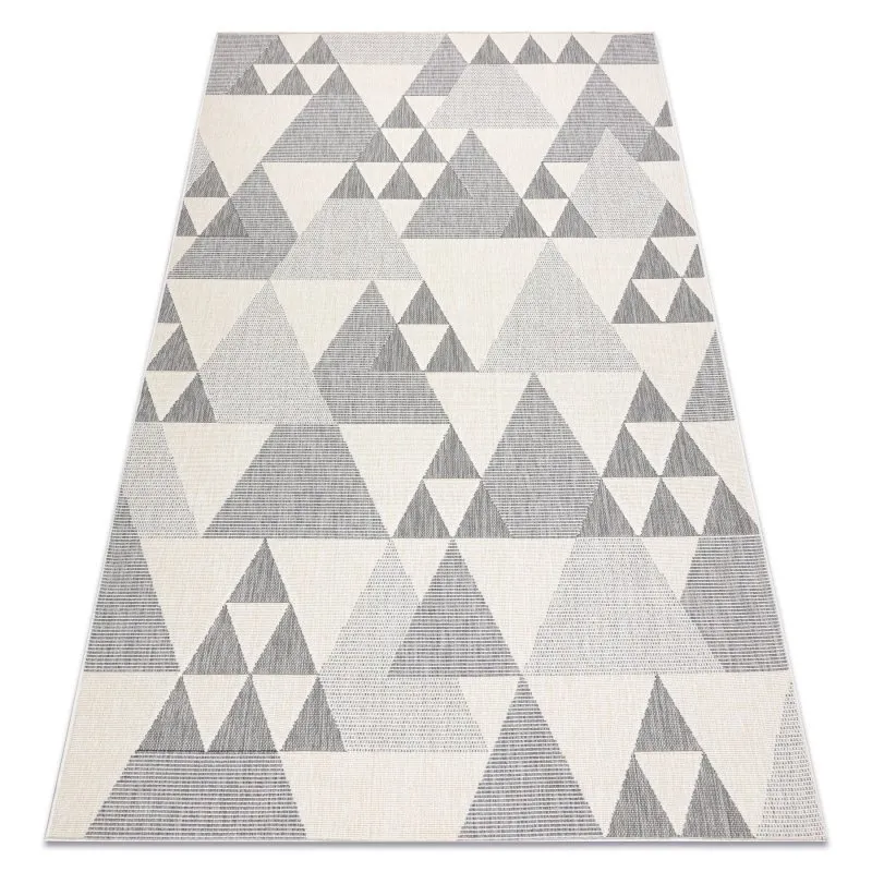 Teppich SPRING 20409662 Dreiecke, geschlungen - creme