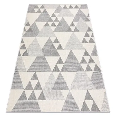 Teppich SPRING 20409662 Dreiecke, geschlungen - creme