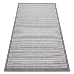 Teppich SPRING 20411332 Linien, Rahmen geschlungen - grau