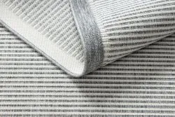 Teppich SPRING 20411332 Linien, Rahmen geschlungen - grau 