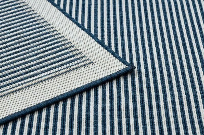Teppich SPRING 20411994 Linien, Rahmen geschlungen - blau