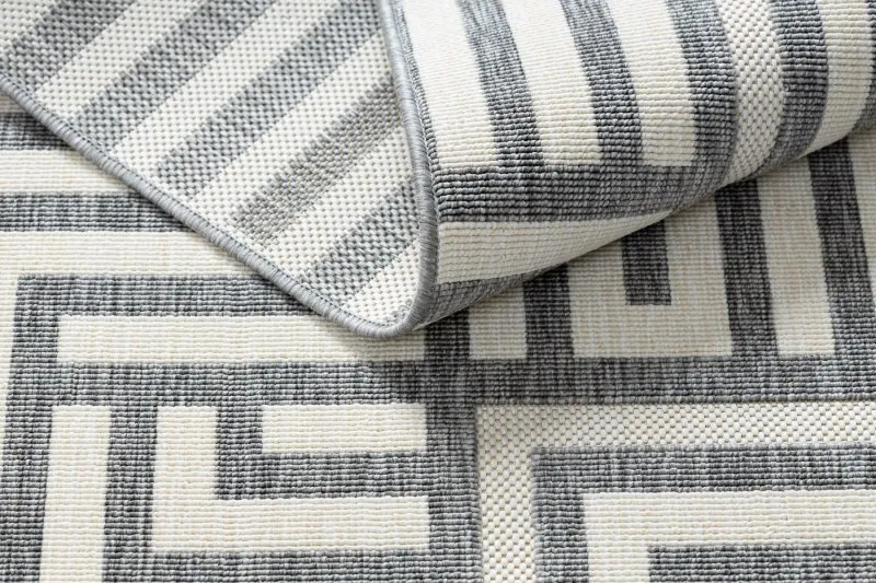 Teppich SPRING 20421332 Labyrinth, geschlungen - creme / grau