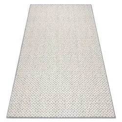 Teppich SPRING 20467332 Fischgrätenmuster Sisal, geschlungen - creme