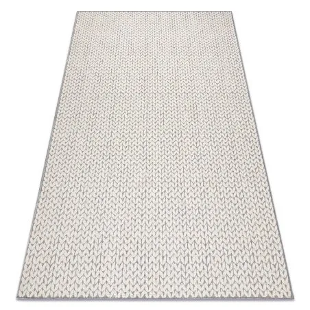 Teppich SPRING 20467332 Fischgrätenmuster Sisal, geschlungen - creme