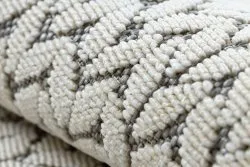 Teppich SPRING 20467332 Fischgrätenmuster Sisal, geschlungen - creme