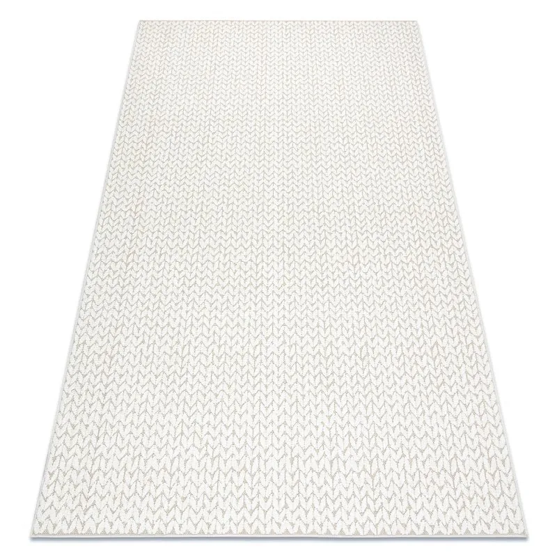 Teppich SPRING 20467558 Fischgrätenmuster Sisal, geschlungen - beige