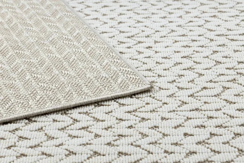 Teppich SPRING 20467558 Fischgrätenmuster Sisal, geschlungen - beige