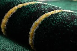 Exklusiv EMERALD Teppich 1022 glamour, stilvoll geometrisch Marmor Flaschengrün / gold