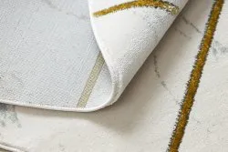 Exklusiv EMERALD Teppich 1012 Kreis - glamour, stilvoll Marmor, geometrisch creme / gold