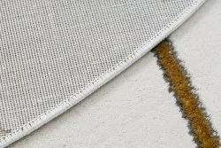 Exklusiv EMERALD Teppich 1013 Kreis - glamour, stilvoll geometrisch creme / gold