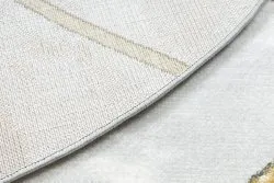 Exklusiv EMERALD Teppich 1015 Kreis - glamour, stilvoll Marmor, geometrisch schwarz / gold