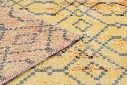 Modern Teppich MUNDO D5751 glamour Outdoor orange / schwarz