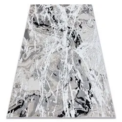 Modern GLOSS Teppich 37 Abstraktion stilvoll, glamour beige / grau