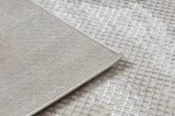 Teppich CORE A004 Rahmen, schattiert - Struktur zwei Vliesebenen, beige / rosa