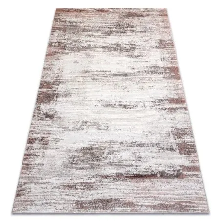 Teppich CORE W9775 Rahmen, schattiert - Struktur zwei Vliesebenen, beige / rosa