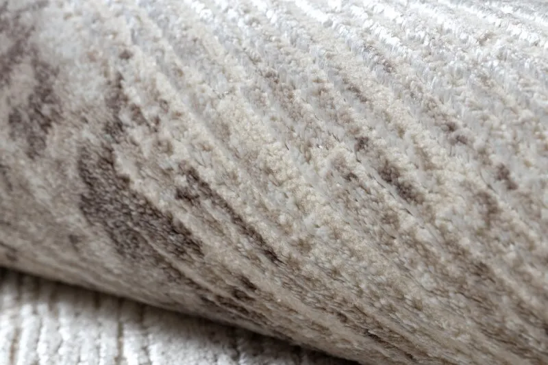 Teppich CORE W9775 Rahmen, schattiert - Struktur zwei Vliesebenen, beige / rosa