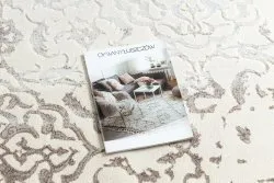Teppich CORE 247A Ornament Vintage - Strukturell, zwei Ebenen aus Vlies, creme / braun