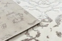 Teppich CORE 247A Ornament Vintage - Strukturell, zwei Ebenen aus Vlies, creme / braun