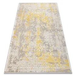 Teppich CORE Ornament Vintage - Strukturell, zwei Ebenen aus Vlies, beige / gold