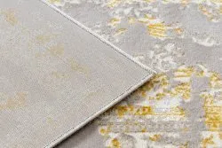 Teppich CORE 3807 Ornament Vintage - Strukturell, zwei Ebenen aus Vlies, beige / gold