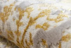 Teppich CORE 3807 Ornament Vintage - Strukturell, zwei Ebenen aus Vlies, beige / gold