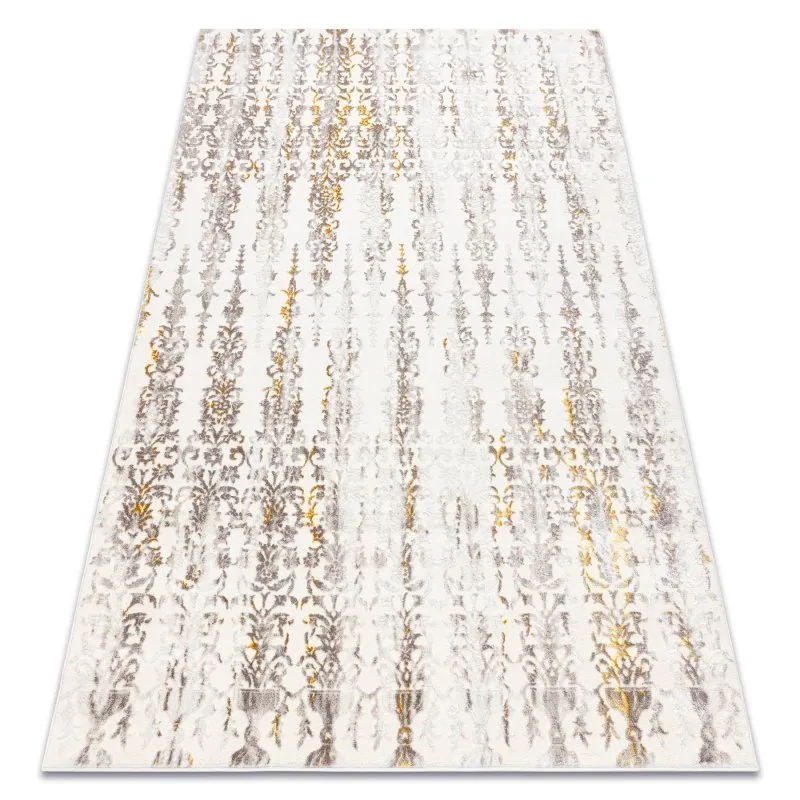 Teppich CORE 241A Ornament Vintage - Strukturell, zwei Ebenen aus Vlies, beige / gold