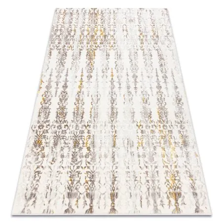 Teppich CORE 241A Ornament Vintage - Strukturell, zwei Ebenen aus Vlies, beige / gold