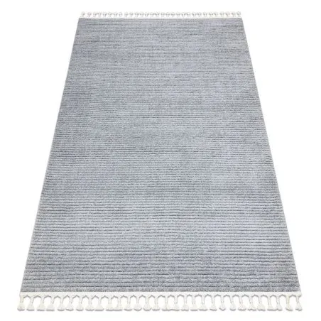 Teppich SEVILLA PC00B Streifen grau Franse berber marokkanisch shaggy