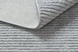 Teppich SEVILLA PC00B Streifen grau Franse berber marokkanisch shaggy
