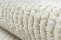 Teppich SEVILLA PC00B Streifen weiß Franse berber marokkanisch shaggy