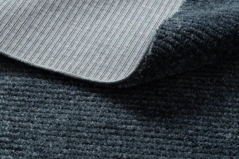 Teppich SEVILLA PC00B Streifen blau Franse berber marokkanisch shaggy